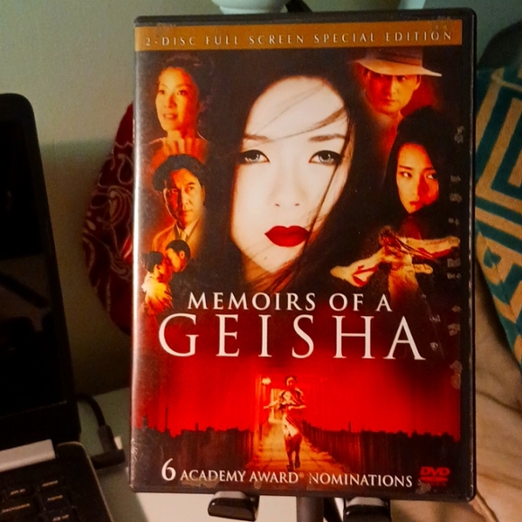 MEMOIRS OF A GEISHA 2- DISE full screen special editing with the book PG-13 - Picture 1 of 6